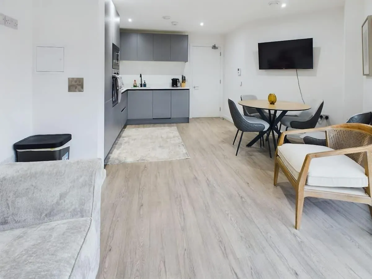 Contemporary 2 Bed City Centre 贝尔法斯特 公寓
